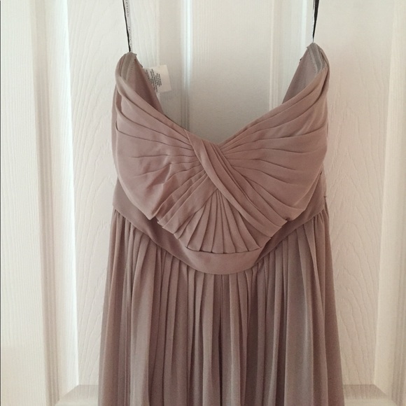 Jenny Yoo Mira Convertible Strapless Chiffon Gown - Picture 3 of 7